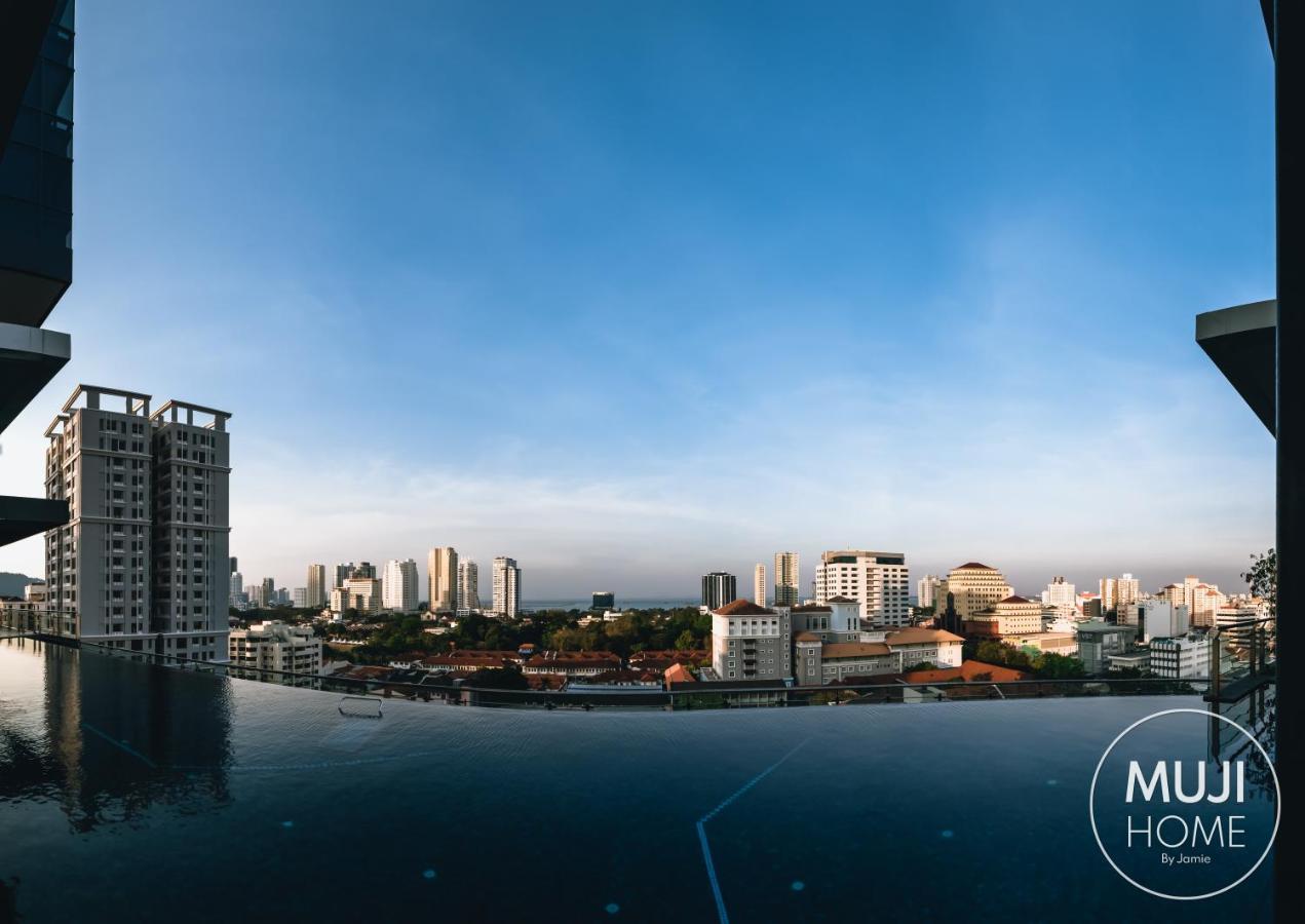 Muji Studio 2 - Seaview At 218 Tropicana Near Komtar Food Heaven With Netflix & Tv Box George Town Exteriör bild